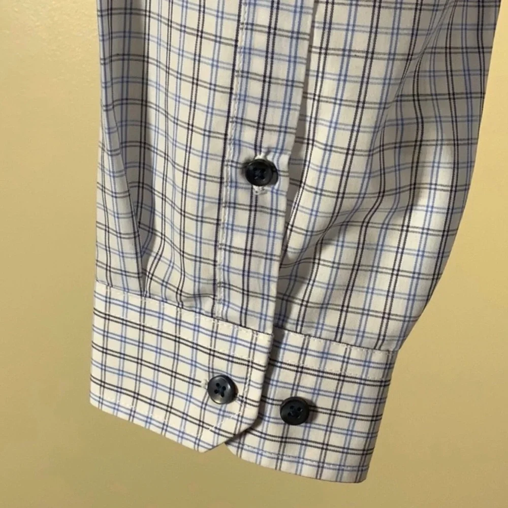 Primark Blue & White Dress Shirt - Picture 5 of 8